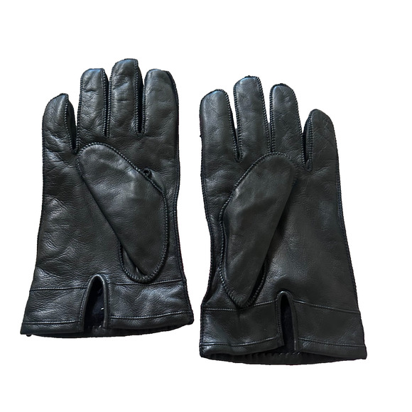 Aris Women Black Gloves Size XL Style#76540 Winter Dressy Stylish RN#22605 - Picture 2 of 6